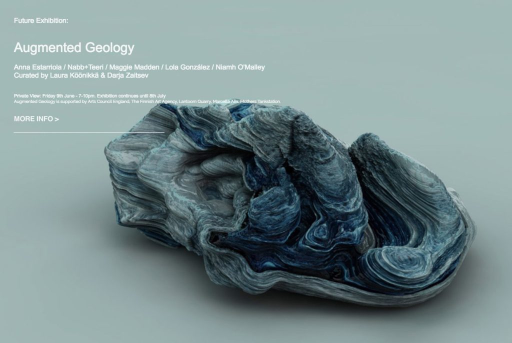 augmented geology at KARST gallery